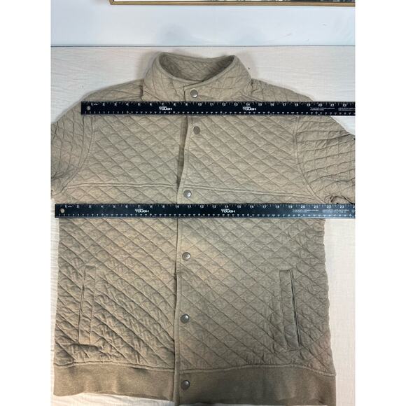 Greg Norman Quilted Full-Snap Jacket Mens Size Large - Picture 6 of 10